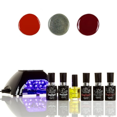 Uv Nails Led Lamp And Gel Nail Polish Starter Kit V10 B 12 Uv Nails Led Lamp And Gel Nail Polish Starter Kit V10 B 12