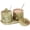 Green Onyx, variant on Elborse Marble Salt Cellar with Lid and tray 4 inch Green Onyx Handmade Salt Container, Set of 2 Seasoning Jars, Spice Storage Containers for Kitchen Countertop, Sugar Bowl