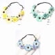thumbnail image 1 of Sunflower headband (yellow, green, blue) for fashion and accessories, 1 of 4