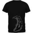 thumbnail image 2 of Halloween Wolf Costume Black Mens T Shirt Black 3X-LG, 2 of 2
