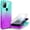 Glitter Aqua/Purple, variant on Nagebee Case for Motorola Moto G Stylus 5G with Built-in Screen Protector, Full-Body Protective Rugged Bumper Cover, Shockproof Durable Case (Black)