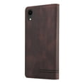 thumbnail image 5 of Wallet Cover for iPhone XR, Credit Card Slot Stand Slim Premium PU Leather & Soft TPU Back Shockproof Flip Folio Book Magnetic Cover For iPhone XR, Brown, 5 of 14