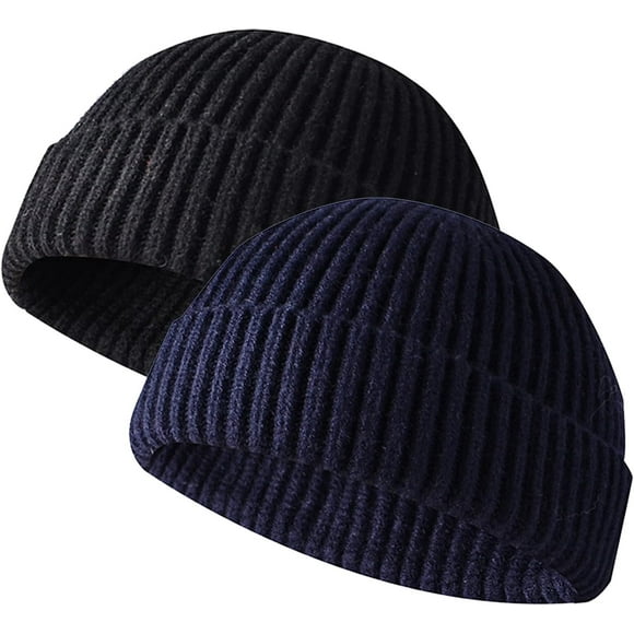 shiyou-Beanie Hat for Men Women Knit Cuffed Skull Cap Daily Winter Beanie Toque