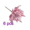 thumbnail image 1 of Yuedong Wedding Decoration Christmas Decoration Flowers Artificial Wedding Decoration Flowers with Glitter Christmas Tree Flowers Glitter Christmas Tree Ornaments, 1 of 3