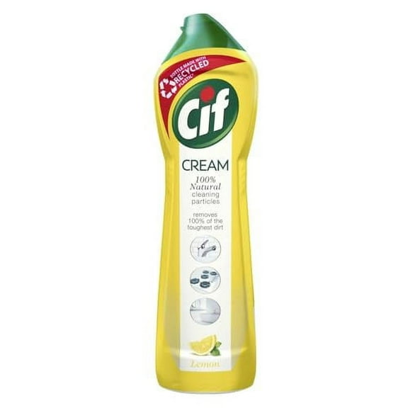 Cif Cream Lemon 500 Ml (pack Of 4)