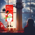 thumbnail image 4 of Festivo Feliz Navidad Colgando Porche Letrero Centro Comercial Santa Banner (B) Tmvgtek Para estrenar, 4 of 8