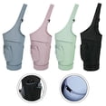 thumbnail image 3 of Tapis de Yoga Imperméable avec Poche pour Bouteille et Compartiment Humide Rose, 3 of 7