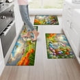 thumbnail image 2 of CCTFS Easter Bunny Rainbow Fall Kitchen Rugs Non Skid Washable Area Carpet [Made in USA], Multi - 1 Pc 16''*24'', 2 of 10