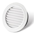 thumbnail image 4 of Salida de rejilla de ventilación redonda con cubierta decorativa para rejilla de ventilación de 7,5 cm con malla de pantalla integrada, 4 of 5