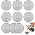 thumbnail image 4 of jesticaly 9 Pcs Maille de Filtre en Acier Inoxydable Réutilisable Détachable Sécurité Remplacement Passoire Résistante Filtres pour Théière Cuisine Fête 5Ensemble, 4 of 6
