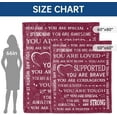 thumbnail image 3 of Amhlg Blanket Gifts for Women Men - Get Well Blanket, Inspirational Gifts for Her Him, Feel Better After Surgery Gifts, Thinking of You Gifts for Mom Grandma Aunt Sister, 3 of 6