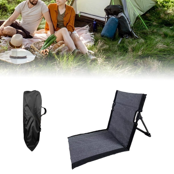 Silla de playa shamjiam con respaldo Colchoneta camping 39cmx40cmx38cm