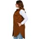 thumbnail image 2 of Abrigo diseño chaleco Roman Fashion/Tallas Extras, 7051 (Caramel) cafe 40 Roman Fashion CH-ST-7051-CAFÉ-ALL, 2 of 6