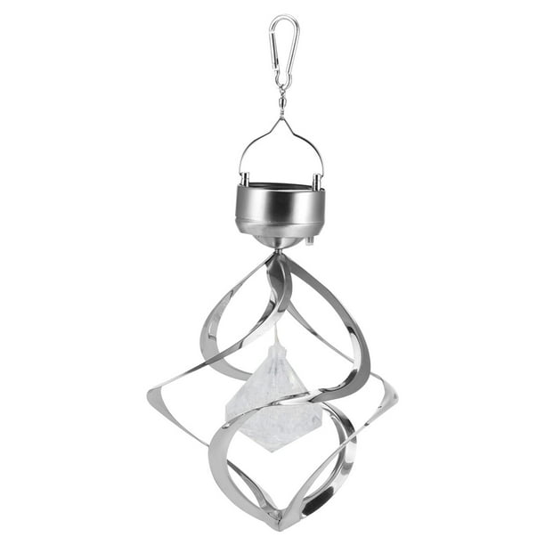 ColoMX Luces solares Patio al aire libre Carillones de viento decorativos Luces LED Luces colgantes