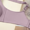 thumbnail image 4 of Bras for Women No Underwire Baeitkot Women's Plus Size Shaping Bra Wireless Gathered Thin and Comfortable Sagging Bra, 4 of 6