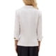 thumbnail image 3 of BLAZERS FORMAL DE DOBLE BOTÓN PARA MUJERES INSPIRE CHIC CON SOLAPA EN V Y MANGAS 3/4 2025 CHAQUETAS DE OFICINA M BLANCO, 3 of 5