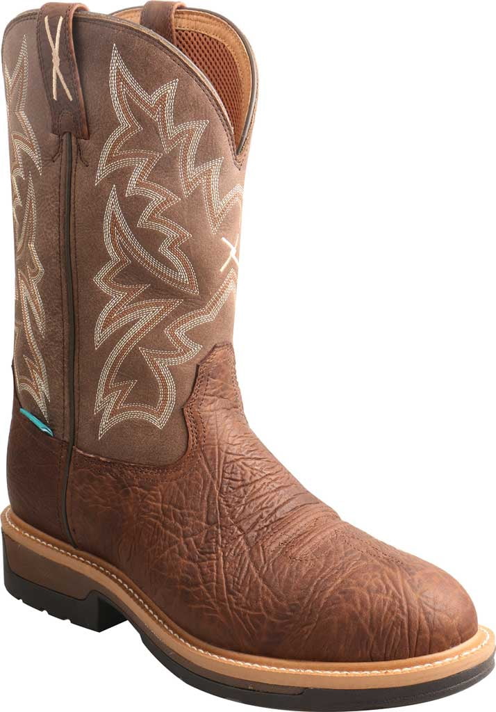 pull on work boots non steel toe