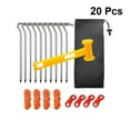 thumbnail image 6 of Raindrops  Pop up Tent Lights Rope Stakes and Kit Wind Camping Accessories, 6 of 8