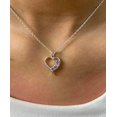thumbnail image 4 of Natural Tanzanite Round Three stone Solitaire pendant 925 Solid Sterling Silver Halo Pendant/Necklace Birthstone Neckalce - Gift For her, 4 of 4