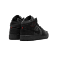 thumbnail image 3 of Jordan GRADE SCHOOL Air Jordan 1 Mid GS "BLACK SUEDE" FQ7742 001 from Stadium Goods, 3 of 8
