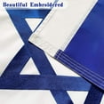 Israel Flag 3X5 Ft Outdoor, Heavy Duty 210D Oxford Fabric Israeli Flag