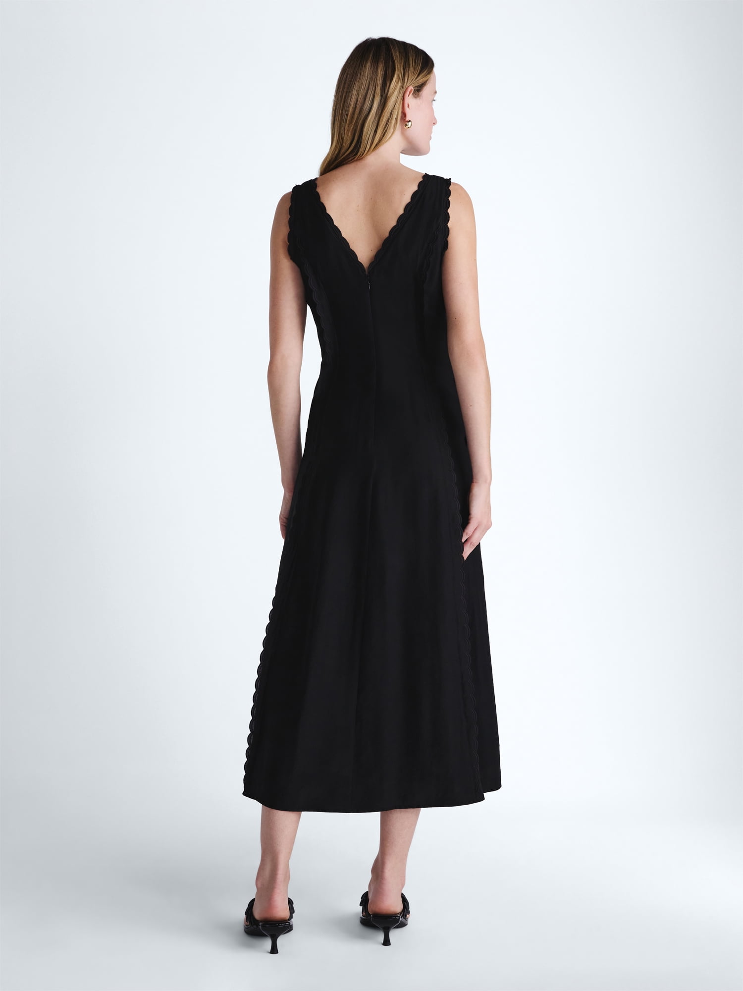 Scoop Women's and Women's Plus Maxi Keyhole Dress, Sizes 0-26W