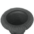thumbnail image 4 of Alena Outdoor Light Weight Concrete Chalice Garden Urn Planter, Antique Gray, 4 of 5