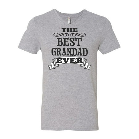 The Best Grandad Ever Men's V-Neck T-Shirt