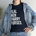 thumbnail image 7 of Real Men Marry Nurses Shirt, Funny Nursing Gift Tee, ICU T-shirt - ID: 419, 7 of 7