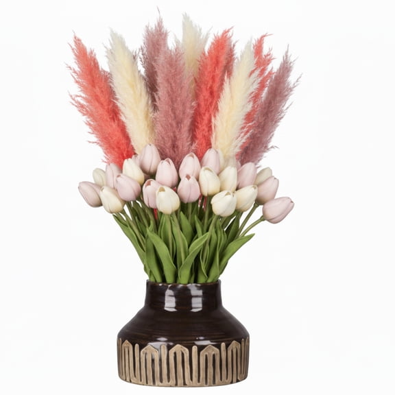 Ciro Tribal Band Ceramic Vase