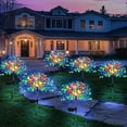 thumbnail image 4 of 2pcs Solar Firework Lights, Multi-Color 60-720 LED Landscape Lights | 8 Lighting Modes, Outdoor Decoration for Halloween, Weddings, and Christmas, 4 of 9