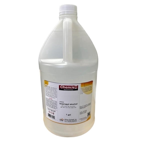 Isopropyl Alcohol (IPA) 99.9% - ACS Reagent Grade - 4X1 Gallon - High Purity