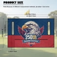 thumbnail image 7 of Yuyamidu Eagle Golf Cart Seat Covers with Pockets 250th USA Flag Golf Cart Seat Towel Covers for Club Car Seat Towel Blanket Fits Two-Person Golf Cart Seats, Universal Fit, 7 of 7