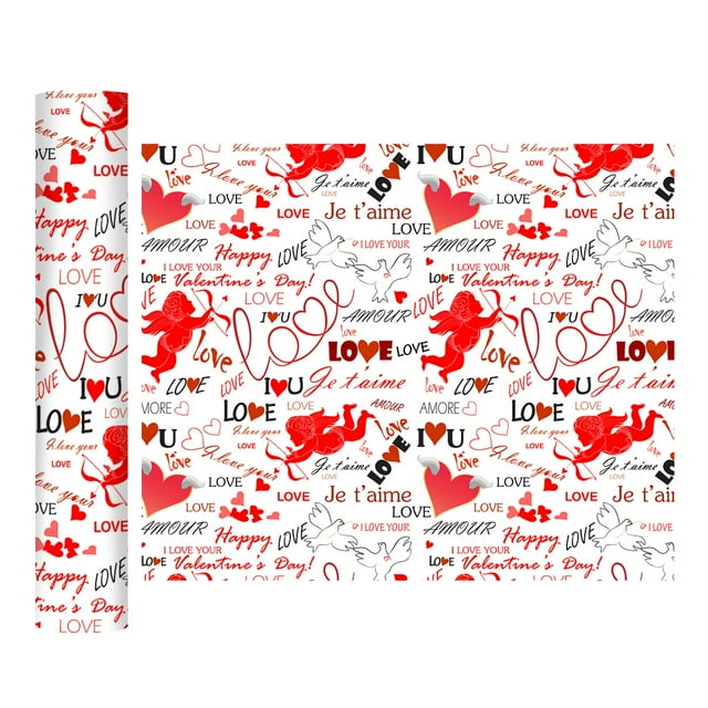 Vinyle de Transfert Thermique HTV pour la Saint-Valentin, Ensemble de Vinyle à Repasser pour T-shirts