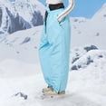 thumbnail image 6 of Women Men Ski Pants Snowboard Pants Super Baggy Snowboarding Loose Snow Sport Insulation Waterproof Windproof, 6 of 8