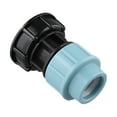 thumbnail image 2 of RANMEI 1Pc Ibc Tank Connector 20/25/32Mm Garden Ibc Tank Connector Straight Outlet Adapter Water Spliter Plastic Straight Outlet 20Mm, 2 of 9