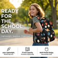 thumbnail image 6 of Whosucclay Space Planet Pattern 17 Inch Book Bag for Boys Girls, Lightweight Large Capacity Primary School Backpacks for High School Kindergarten Elementary School, 6 of 7