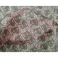 thumbnail image 4 of oneOone Silk Tabby Fabric Floral & Paisley Block Print Sewing Fabric BTY 42 Inch Wide, 4 of 4
