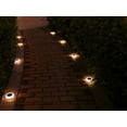 thumbnail image 2 of Solar Powered 4-Pack LED In-Ground Well Lights – Waterproof Warm White Landscape Solar Lights for Garden, Patio, Pool, Walkway, Porch (IP68), 2 of 10