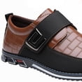thumbnail image 6 of Mepaouo Men's Fashion Leather Oxfords Business Formal Work Shoes Slip on Casual Dress Shoes(Brown,10.5), 6 of 9