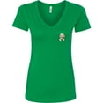 thumbnail image 3 of Inktastic Pocket Goldendoodle Women's V-Neck T-Shirt, 3 of 5