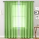 thumbnail image 1 of Cortinas transparentes para sala de estar, paneles de cortina de ventana de bolsillo para barra, cortinas semitransparentes de gasa para dormitorio, cortinas transparentes Adepaton LKX-0934-4, 1 of 8
