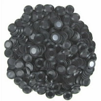 Black Mini Poker Chips Plastic 7/8in Bulk Approx. 500 Koplow Games