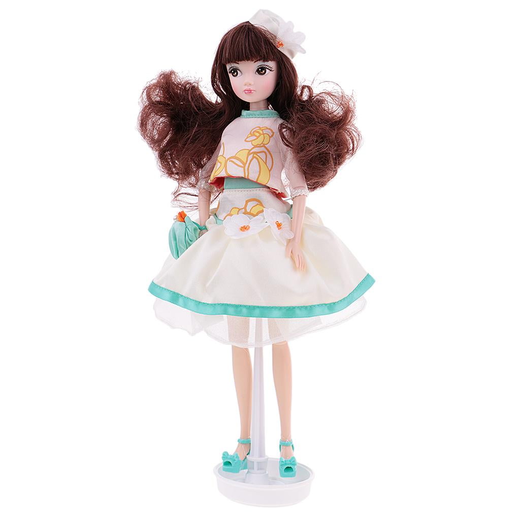 Flexible 10 Joints Body Doll Making Postures Kids Toy Jasmine Flower