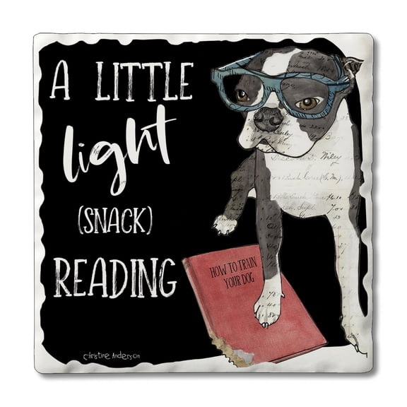 Thirstystone Light Snack Single Tumbled Tile Coaster Create Your Own Set