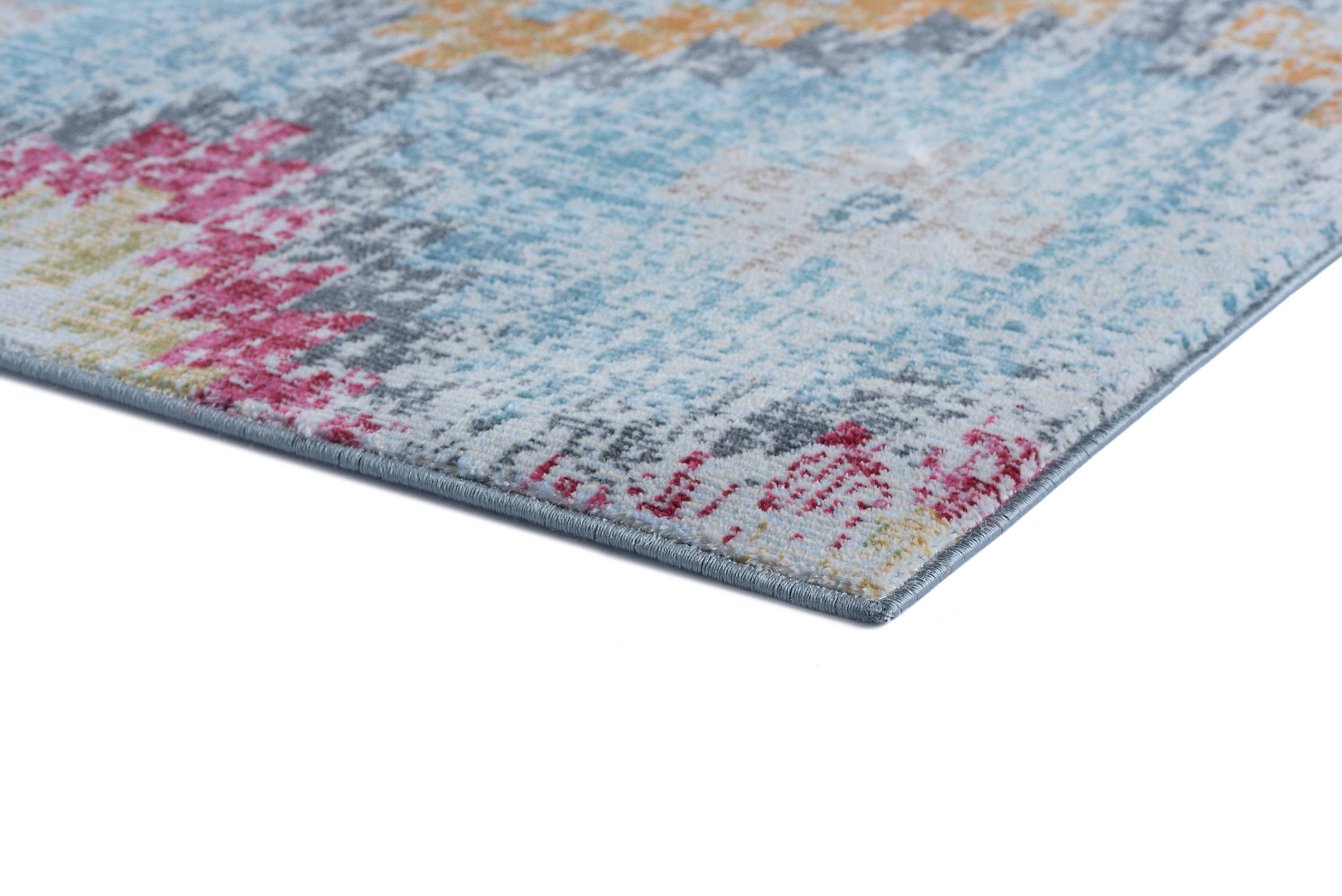 Transitional 5x8 Area Rug (5'3'' x 7'3'') Oriental Multi-Color Living Room Easy to Clean