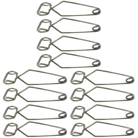 

12 PCS Spring Iron Test Tube Clamp Flask Experiment Testing Holder Scientific Metal