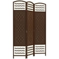 thumbnail image 1 of HOMCOM Cloison Pliante de 5,6 Pi, Paravent Autoportant pour Chambre, 1 of 10