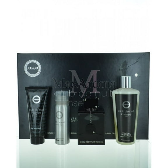 Armaf Club De Nuit Intense Cologne Gift Set for Men, 4 Pieces