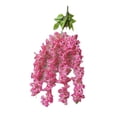 thumbnail image 1 of Matsuzay Flor artificial de bajo mantenimiento para interiores o exteriores para la decoración del hogar Flores artificiales de apariencia Decoración rosa 1 paquete, 1 of 6